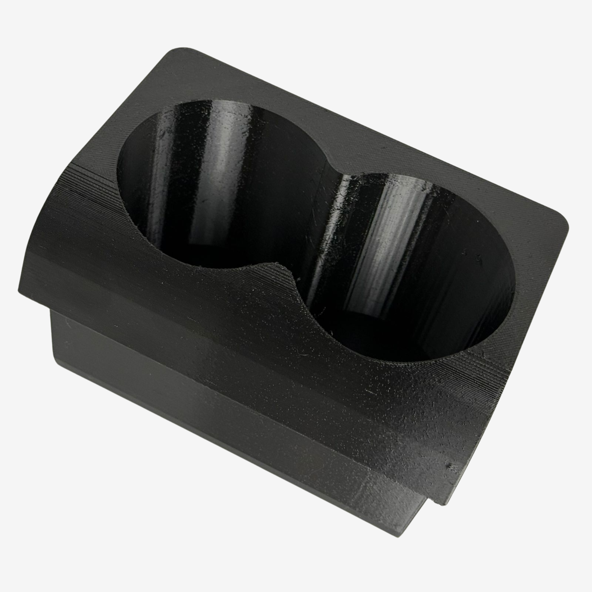 BMW E46 Rear Cup Holder Insert - Dual Drink Holder (ABS, Easy Install)