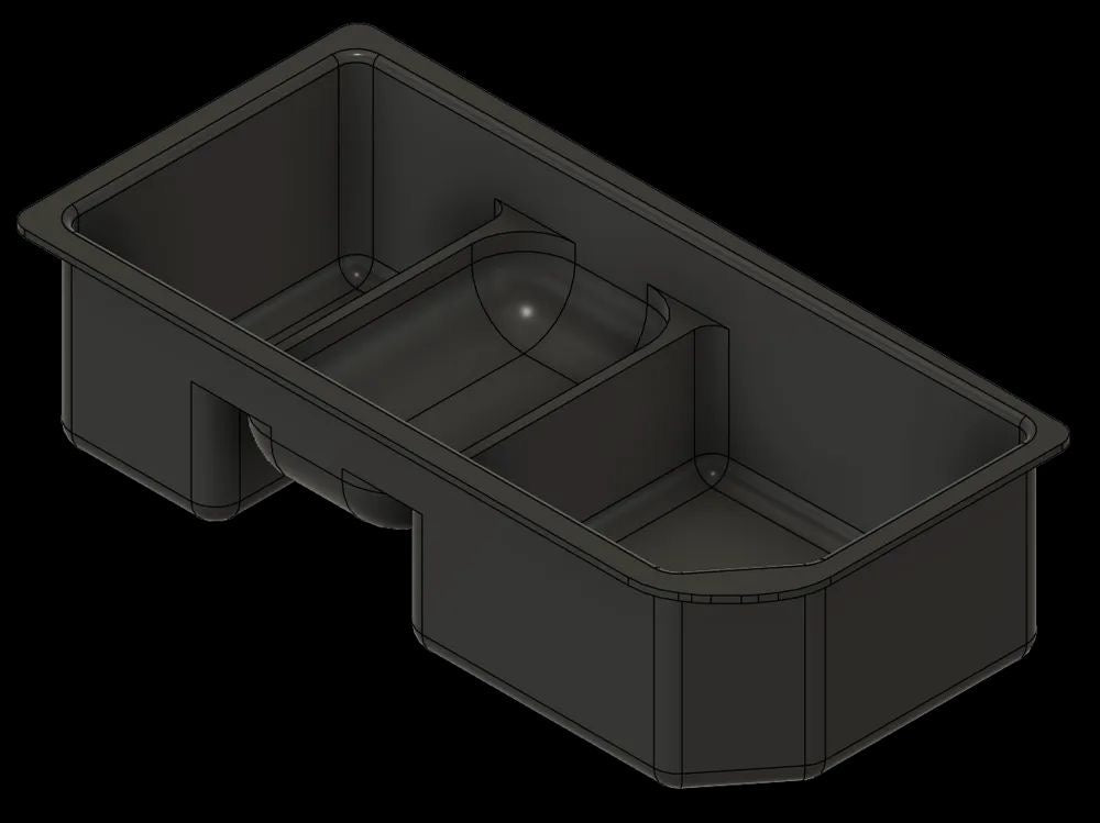 Amarok Centre Console Tray for First Gen